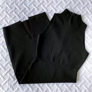 MILLY Mock Neck Dress